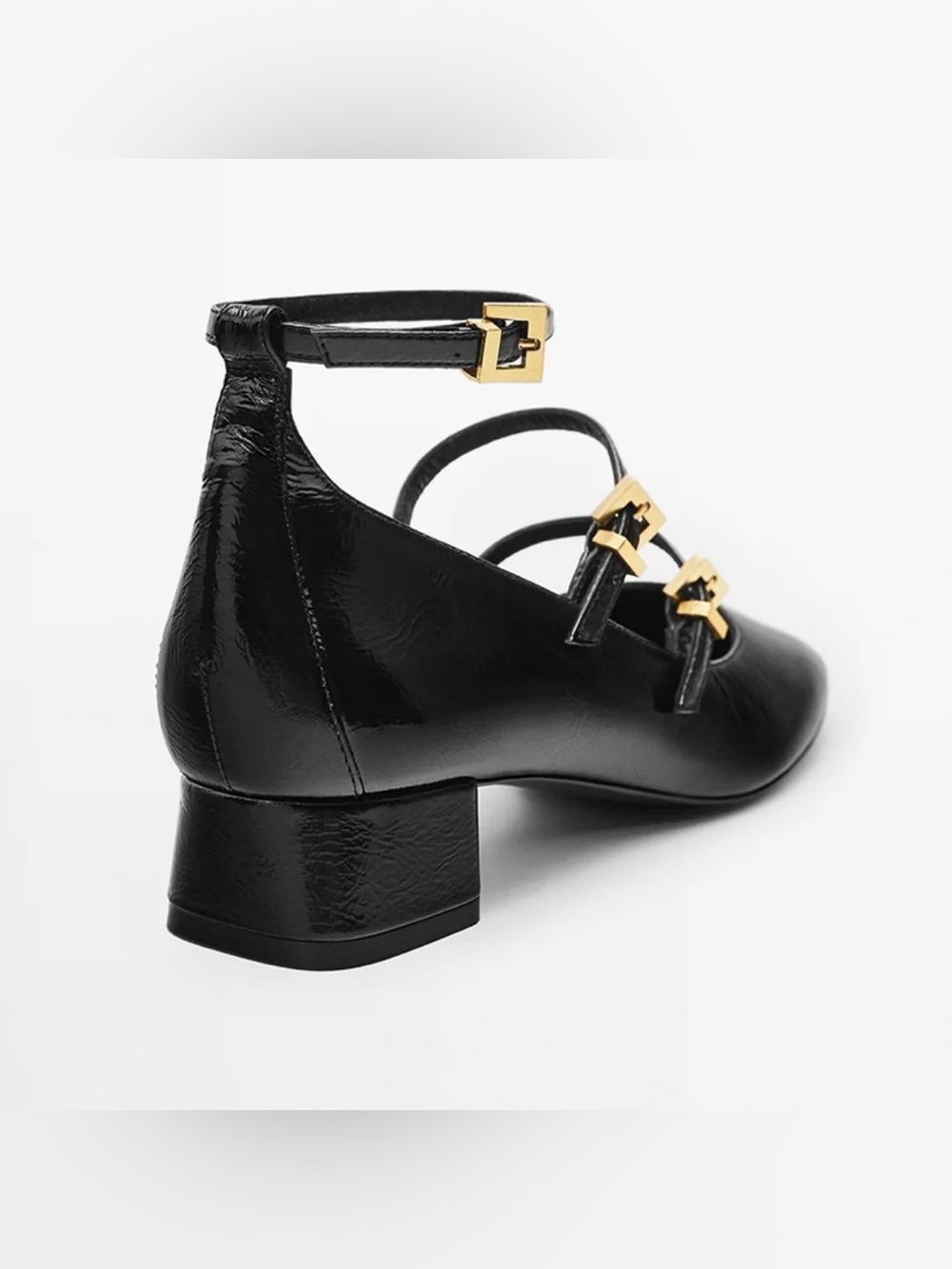 Zara Mary Jane Block Heels - Picture 10 of 10